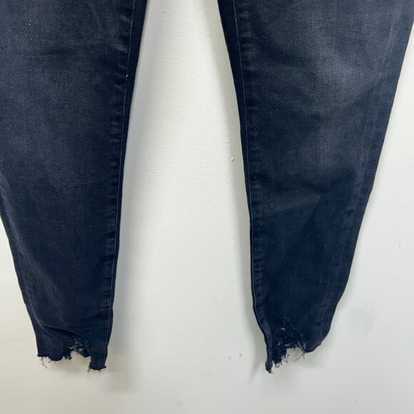 Agolde Sophie High-Rise Ankle Skinny Jeans Distressed Hem Size 29 - Picture 5 of 11